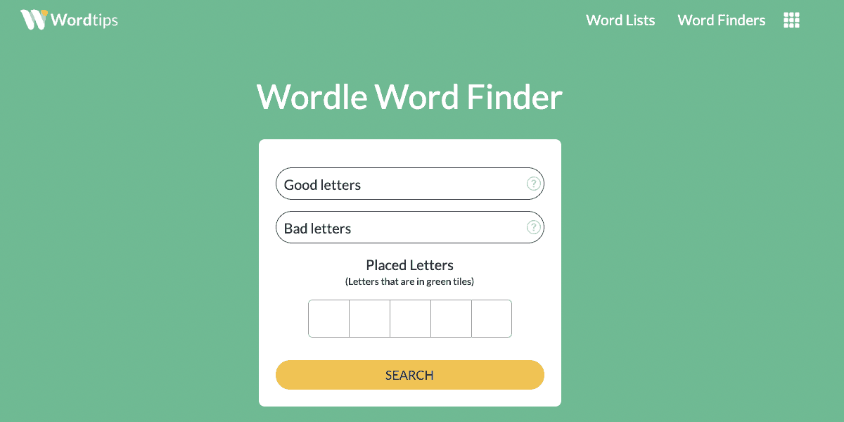 Wordle Word Finder