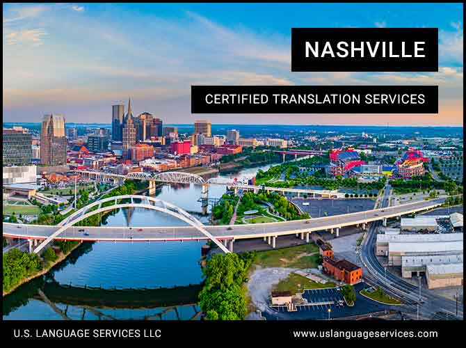 Certified Translation Services in Nashville, TN