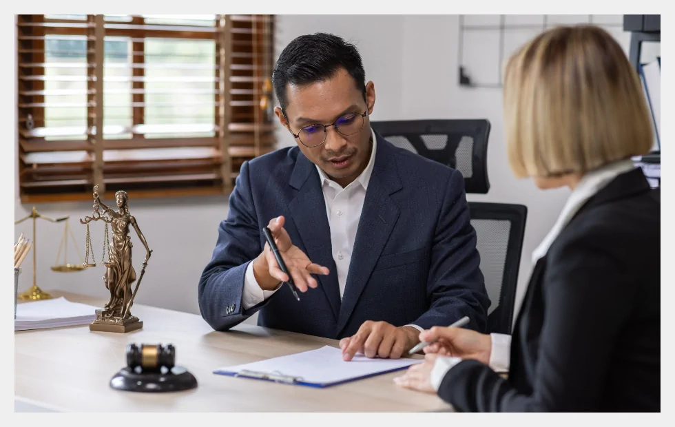 Lawyer client consultation meeting Lawyer client consultation meeting